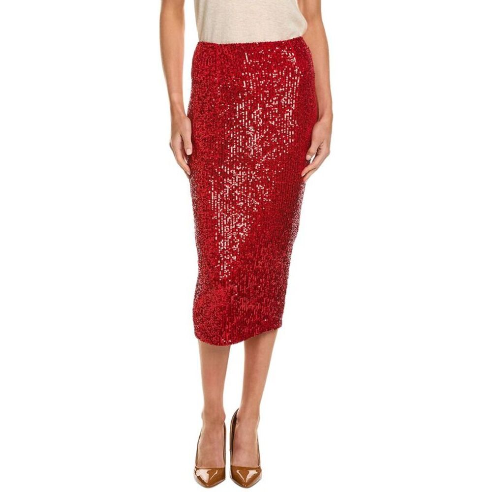 Alexia Admor Ana Midi Sequin Pencil Skirt